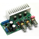 HS1723 60W TDA2050+TDA2030  2.1 channel super bass amplifier board 