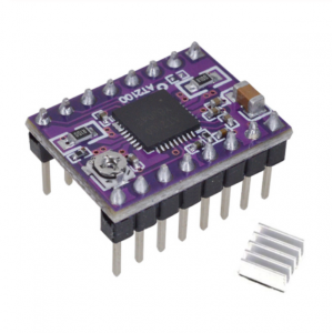 HS1740 AT2100 Stepstick Stepper Motor Driver Module instead TMC2100 TMC2208 With Heat Sink Super Silent