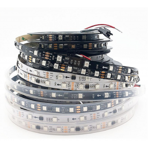 HS1752 12V WS2811 RGB Strip Addressable 30leds/M Led Pixels External 5M/roll