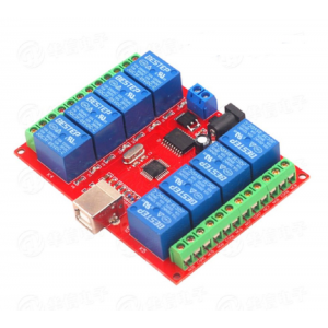 HS1773 8 Channel 5V/12V/24V USB relay module 10A