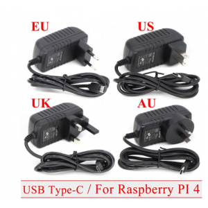 HS1614A 5V 3A Type-C adapter for Raspberry Pi 4
