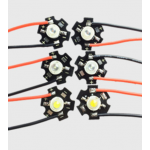 HS0714 3W 20mm  High Power LED Light-Emitting Diode LEDs with wire