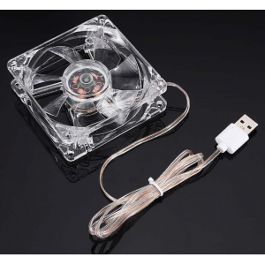 HS2024 DC 5V 1M  USB Cooling Fan for Fish Tank