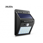 HS2065 solar powered 20 LED PIR  Waterproof Street Security Light