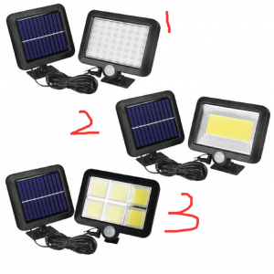 HS2066 waterproof Separable Solar powered outdoor light 