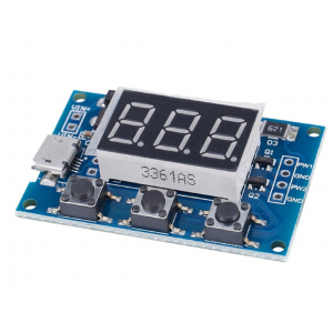 HS2070 2ch PWM pulse frequency adjustable duty cycle square wave rectangular wave signal generator module, stepper motor driver
