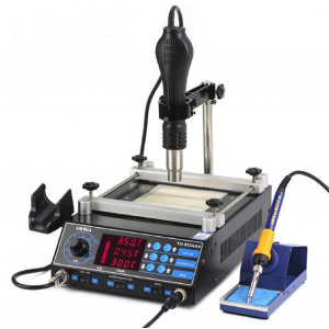 HS2109 YIHUA 853AAA 1350W Preheating Station PCB Preheater Soldering Station BGA Rework Station Soldering Iron Heat Gun Welding Station