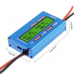 HS2123 Digital Wattmeter Watt Meter Power Meter DC 60V 100A Balance Voltage Battery Checker