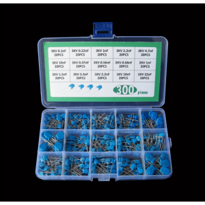 HS2141 15Values*20Pcs High Voltage Ceramic Capacitors Kit 