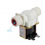 HS2229 G1/2 12V PP Normally Closed Type Solenoid Valve Water Diverter Device
