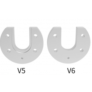 HS2296 V5 V6 Aluminum Mount Plate U-shaped For Hotend J-head Hot End Part 