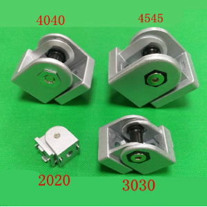 HS2333 2020/3030/4040 Zinc Alloy Hinge Industrial Aluminum Adjustment Angle Connector