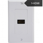 HS2340 HDMI Faceplate  Single Port