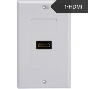 HS2340 HDMI Faceplate  Single Port