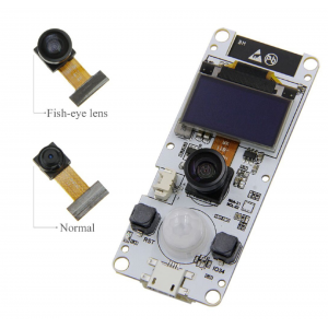 HS2344 TTGO T-Camera ESP32 WROVER & PSRAM Camera Module ESP32-WROVER-B OV2640 Camera Module 0.96 OLED
