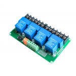 HS2361 4-way high and low trigger 5V relay module intelligent home automation PLC control 30A