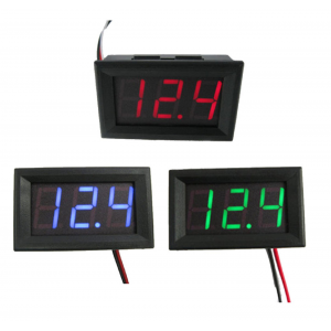 HS2366 0.56" Digital Voltage Meters Panel DC4.5V-30.0V  2 wires 