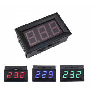 HS2367 0.56"  AC 70V-500V LED Digital Voltmeter 2 wires