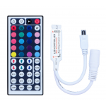 HS2373 MINI 44key RGB Controller IR Remote Controller With Mini Receiver For 3528 5050 RGB LED Strip Light