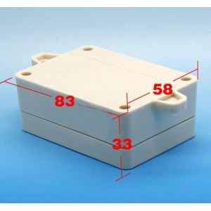 HS2435 Plastic Project Box Enclosure  case 83*58*33MM