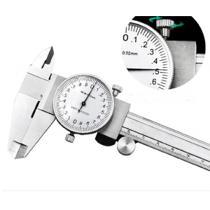 HS2463 0-150mm Caliper High Precision Table Vernier Caliper with Meter