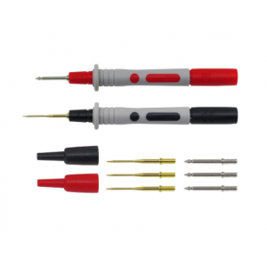 HS2482 P8003 2pcs Multimeter Probe + Replaceable Gilded Needle 