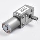 HS0309 DC 6V/12V/24V Reversible High torque Turbo Worm Gear Motor JGY370 