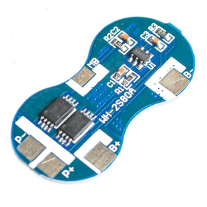 HS2505 2S 4A 7.4V Lithium Battery Charging Protection Board 2 Series BMS Li-ion Cell Charger Module Short Circuit Overcharge Protection