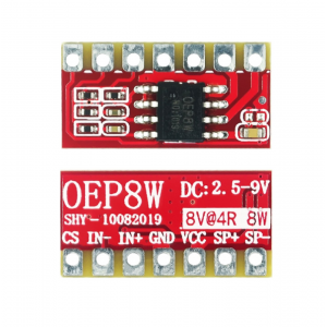 HS2510 OEP8W digital power amplifier board mono module dual section lithium battery 7.2V/8.4V high power 10W