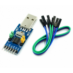 HS2514 CH341T 2 in 1 module 3.3V 5V USB to I2C IIC UART USB to TTL single-chip serial port downloader