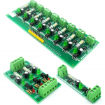 HS2526 1/3/8 road 220V AC optocoupler module 220V optocoupler isolation detection 220V voltage can be connected to PLC