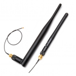 HS2571 2.4G 3DB/6DB Wireless WIFI Module SMA Antenna Stick 20cm IPX Adapter Cable for zigbee