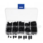 HS2584 Black M3 Nylon Standoff Assortment Kit 300pcs