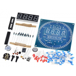 HS2597 DS1302 Rotating LED Display Alarm Electronic Clock Module DIY KIT 