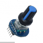 HS2729 Rotary Encoder Module for Arduino Brick Sensor Development Round Audio Rotating Potentiometer Knob Cap EC11