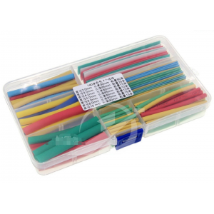 HS2743 140pcs Heat Shrink Tube Assortment with plastic box 