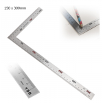 HS2796 90 Degree Angle Square Ruler 150 x 300mm