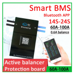 HS2813 14S TO 24S 150A Active Balance Battery Protection Board Bluetooth APP BMS