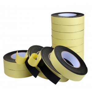 HS2821 3mm thickness *100mm Width*4M Length Strong adhesion EVA black sponge foam rubber tape