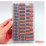 HS2823 60pcs pct-212wiring terminal connector 2P x30 ，3Px20 ，5P x10