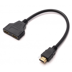 HS2829 HDMI 1 to 2 HDMI male to female splitter cable.