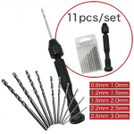 HS2869 11pcs Hand Drill set