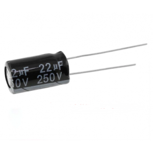 HS2912 250pcs Electrolytic Capacitor 250V 22UF 10*17mm