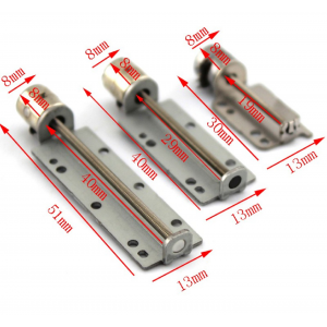 HS2983 30mm 40mm Stroke Micro Mini Electric Precision Screw Slide Stepper Motor DC 3V-5V 2 Phase 4 Wire Long Linear Actuator 8mm DIY