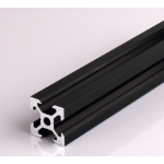 HS1632 Black 2020 V-Slot Aluminum Profiles Extrusion Frame For CNC 25cm/30cm/40cm/50cm/100cm