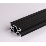 HS1633 Black 2040 V-Slot Aluminum Profiles Extrusion Frame For CNC  25cm/30cm/40cm/50cm/100cm