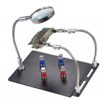 HS3016 Electronic Repairing Clip PCB Circuit Board Fixture with 3X Magnifier TE-804 for soldering