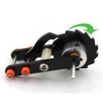 HS3022 Standard ratchet set (black) ratchet and pawl gear device DIY accessories gear clutch model