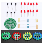 HS3044 Diy electronic kit  LED water flow light