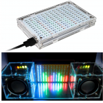 HS3047 Diy electronic kit LED colorfule music spectrum display 